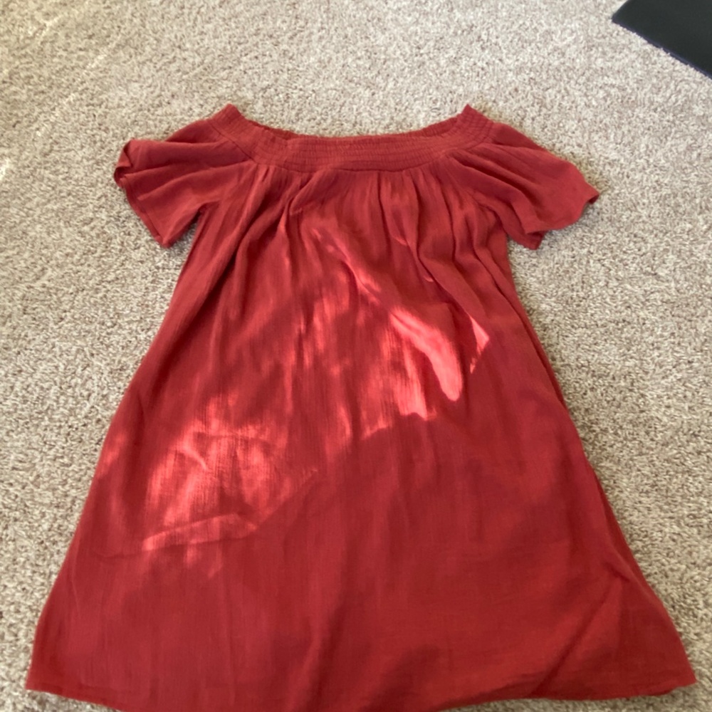 Abercrombie off the Shoulder Shift Dress - Size Small